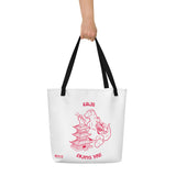 Kaiju Large Tote Bag