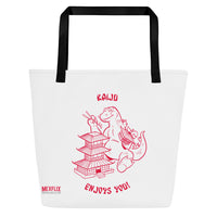 Kaiju Large Tote Bag