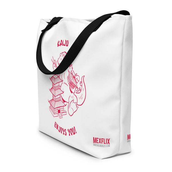 Kaiju Large Tote Bag