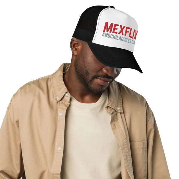 MexFlix Logo Foam trucker hat