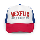 Foam trucker MexFlix Official Flat Embroidery hat