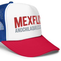 Foam trucker MexFlix Official Flat Embroidery hat